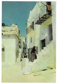Postkarten: Postal Ibiza. Calle Típica. 7-islasb7